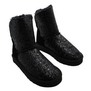 NIB•Style & Co Women’s Black Sparkle Ankle Boots size 7